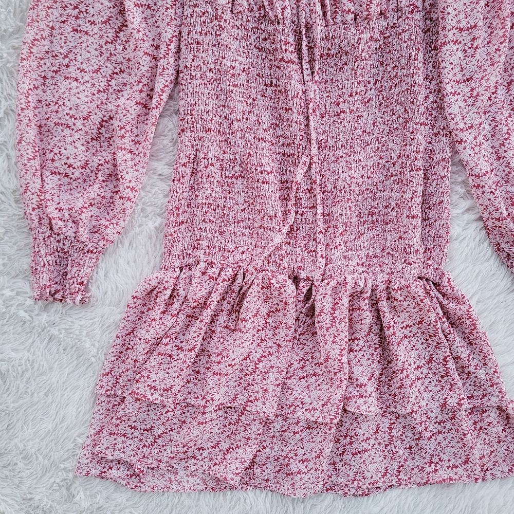 Princess Polly Floral Carrillo Ruffle Mini Dress‎ - Picture 6 of 8